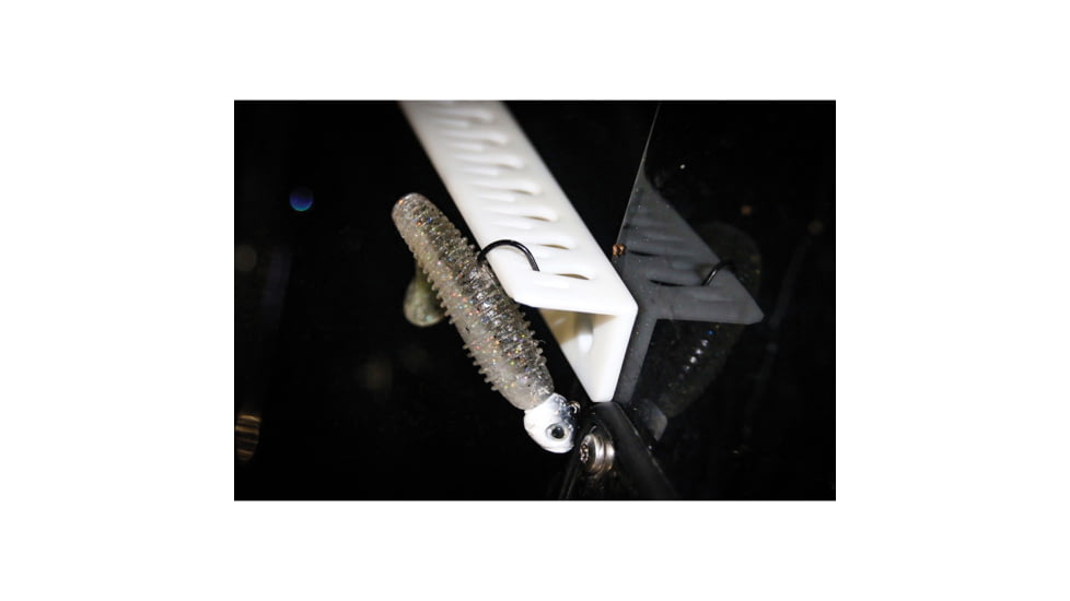 T-H Marine Tackle Titan Fishing Lure Rack, White, TT-TTS2-DP