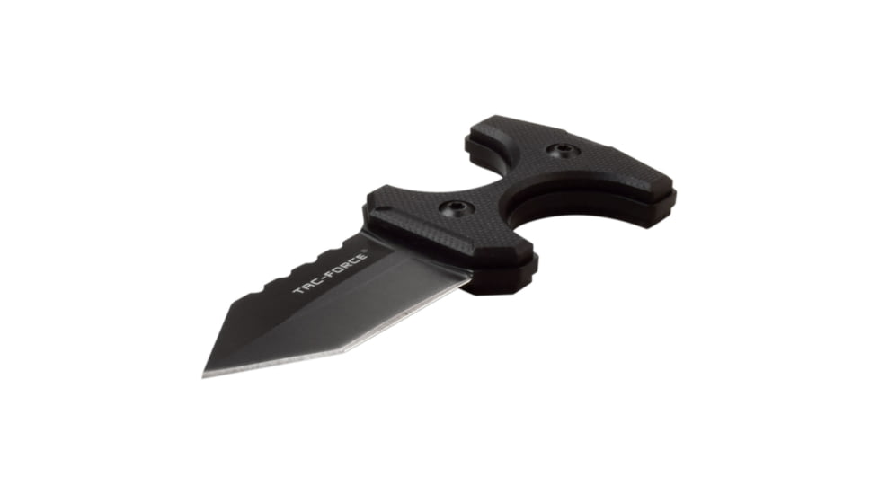 TAC Force Spear Point Fixed Blade Knife, 2 in, 3Cr13 Stainless Steel Stainless Steel, Black, TF-FIX013BK