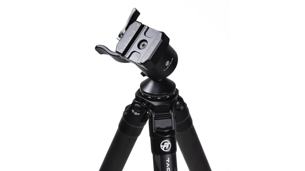 Tactique Equalizer Lightweight Shooting Tripod w/Panning Rifle Head Set