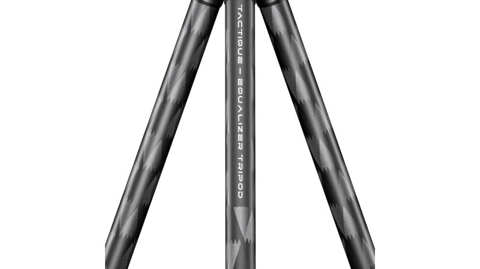 Tactique Equalizer Lightweight Shooting Tripod w/Panning Rifle Head Set