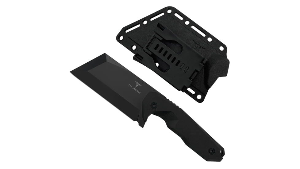 Takumitak Antidote Fixed Blade Knife, 4.25 in Blade , 3cr13, Black, TKF308