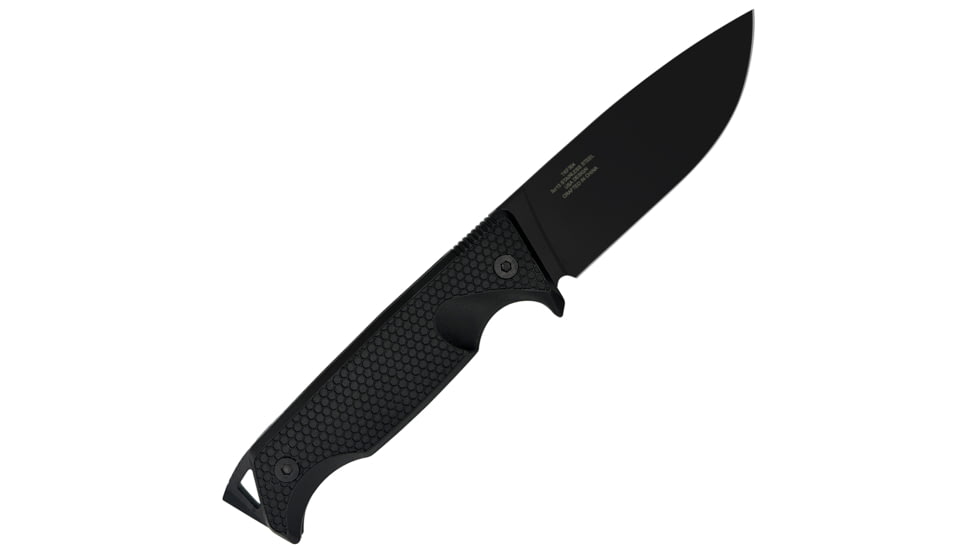 Takumitak Easy Night Fixed Blade Knife, 4.25 in Blade, 3cr13, Black, TKF304