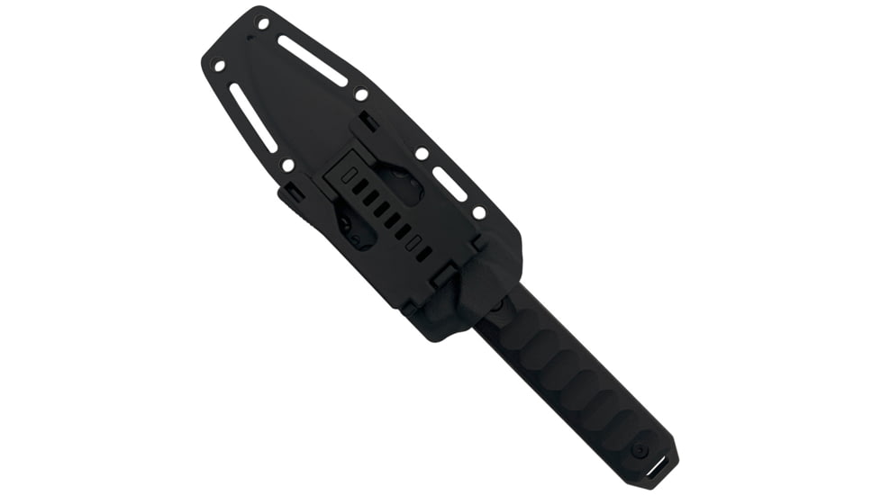 Takumitak Escort Fixed Blade Knife, 5.5in, D2, Drop Point, G10 Handle, Black Stonewash, TKF213SW