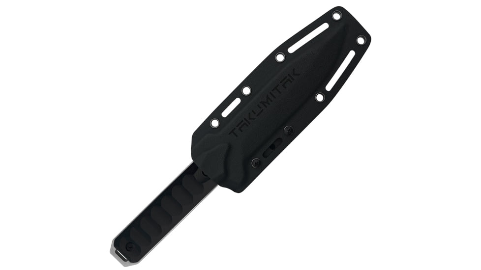 Takumitak Escort Fixed Blade Knife, 5.5in, D2, Drop Point, G10 Handle, Silver, TKF213SL
