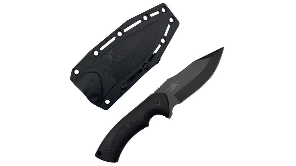 Takumitak Fit Fixed Blade Knife, 4.25 in Blade , 3cr13, Black, TKF306