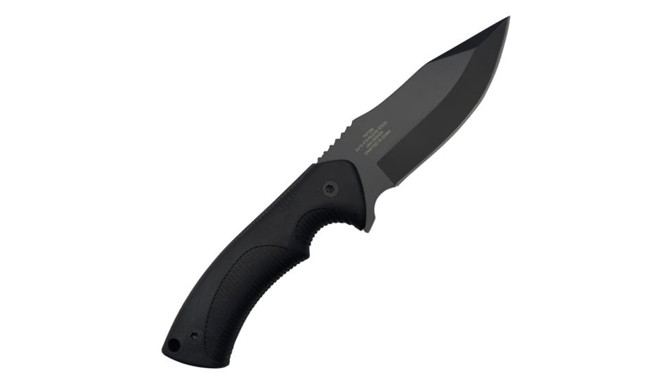 Takumitak Fit Fixed Blade Knife, 4.25 in Blade , 3cr13, Black, TKF306
