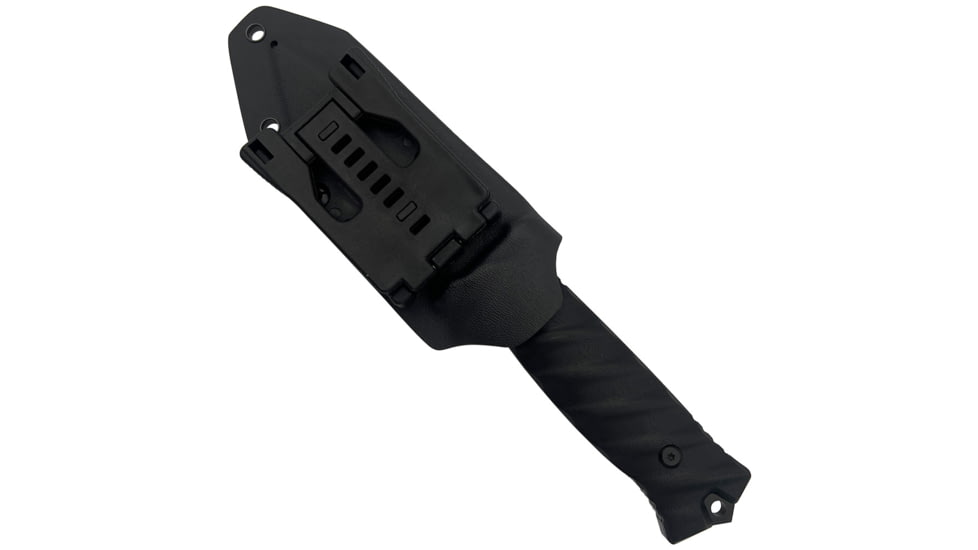 Takumitak Fulcrum Fixed Blade Knife, 4.5in, D2, Tanto, G10 Handle, Black, TKF201BK