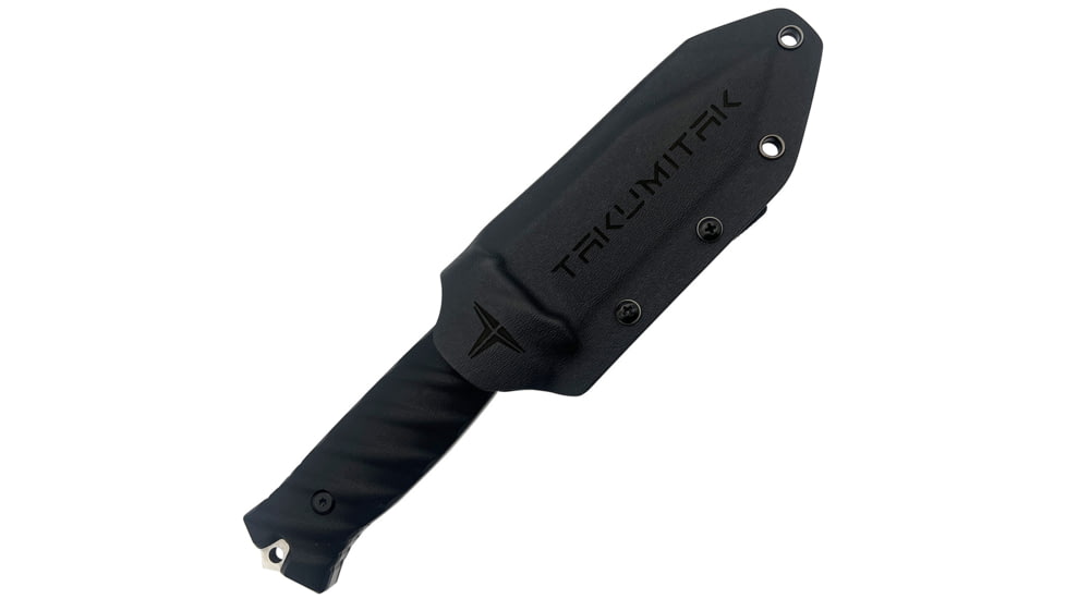 Takumitak Fulcrum Fixed Blade Knife, 4.5in, D2, Tanto, G10 Handle, Silver, TKF201SL