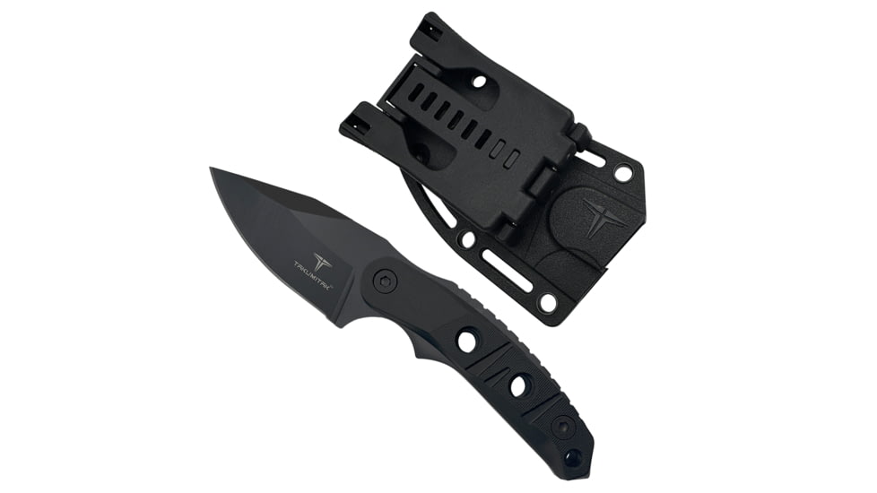 Takumitak Golden Ratio Fixed Blade Knife, 2.5 in Blade , 3cr13, Black, TKF3S03
