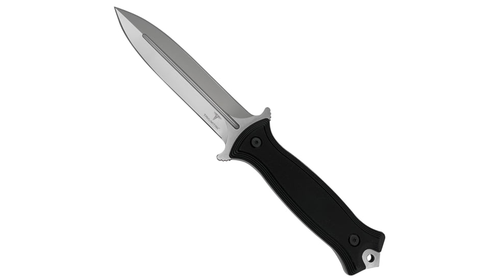 Takumitak Havoc Fixed Blade Knife, 4.75in, D2, Spear Point, G10 Handle, Silver, TKF202SL