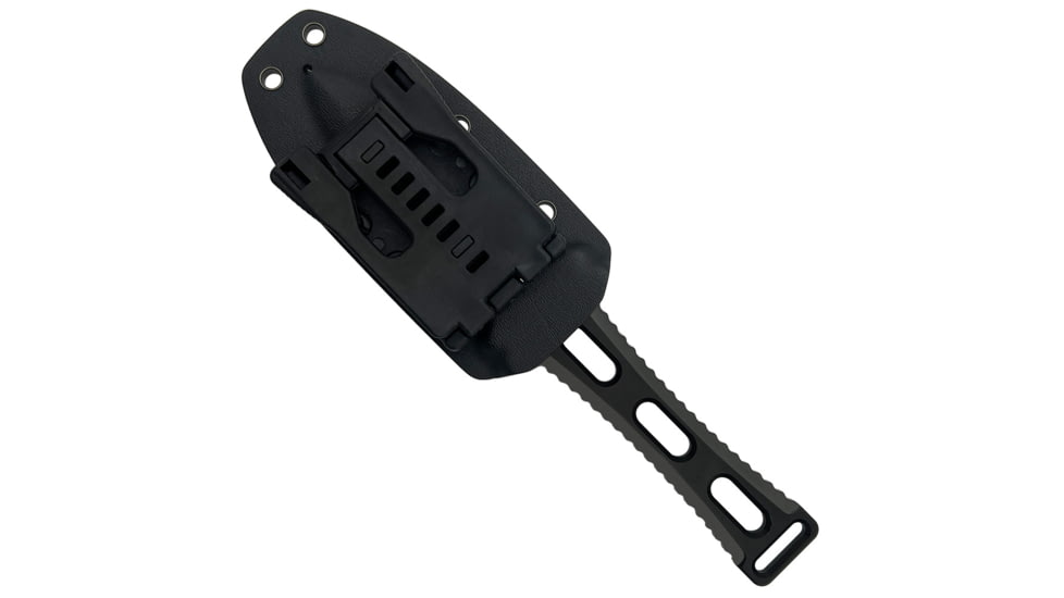 Takumitak Hidden Anger Fixed Blade Knife, 3.5in, D2, Spear Point, G10 Handle, Black, TKF205BK