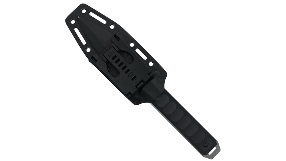 Takumitak Hitter Fixed Blade Knife, 5.5in, D2, Spear Point, G10 Handle, Black Stonewash, TKF214SW