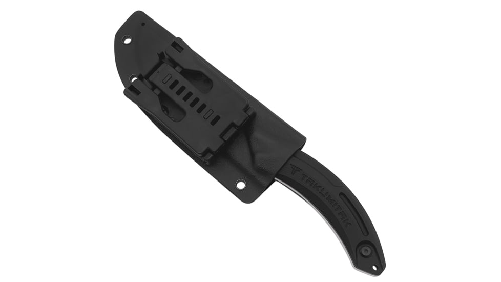 Takumitak Hunter Fixed Blade Knife, 4.5in, D2, Straight Back, G10 Handle, Silver, TKF207SL