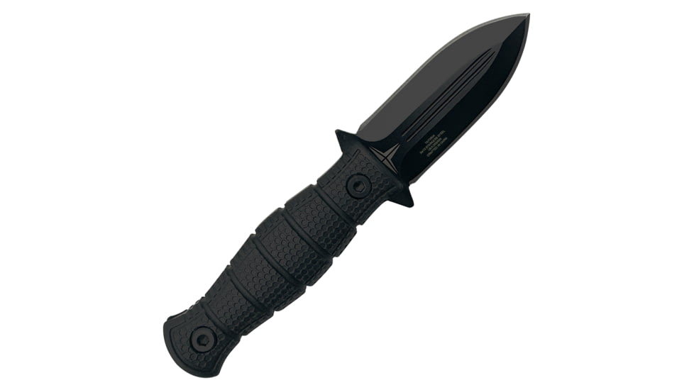 Takumitak Little Buddy Fixed Blade Knife, 2.9 in Blade , 3cr13, Black, TKF3S04