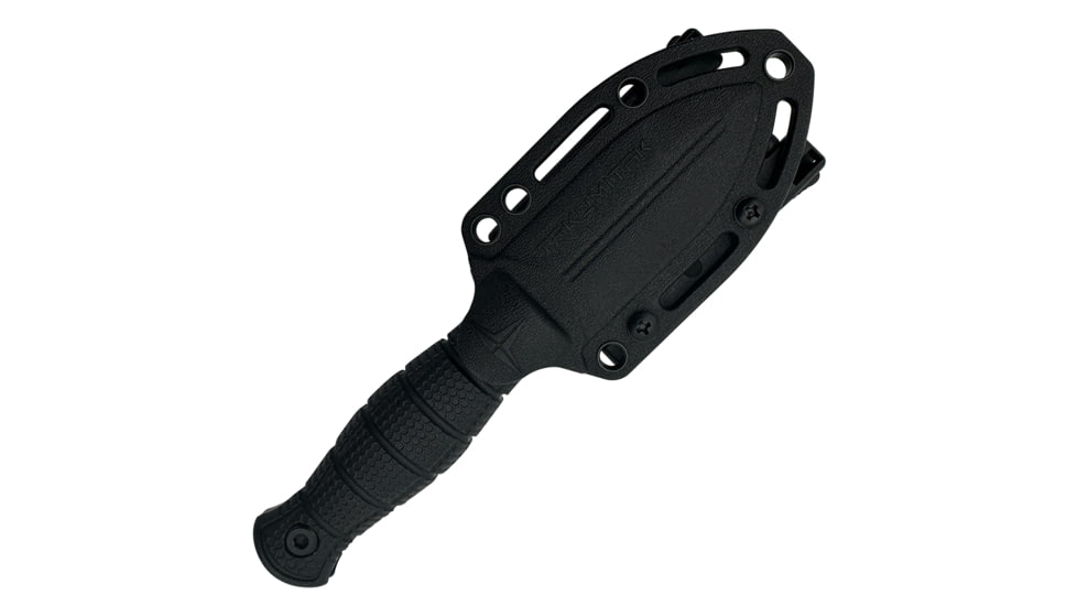 Takumitak Little Buddy Fixed Blade Knife, 2.9 in Blade , 3cr13, Black, TKF3S04