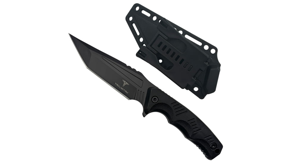 Takumitak Reaper Fixed Blade Knife, 4.5 in Blade , 3cr13, Black, TKF305