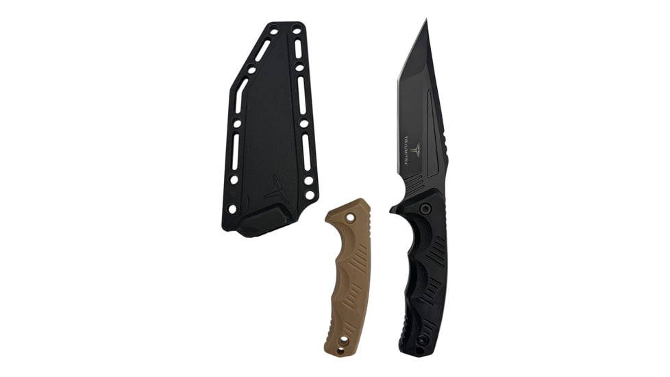 Takumitak Reaper Fixed Blade Knife, 4.5 in Blade , 3cr13, Black, TKF305