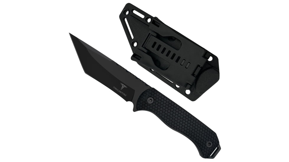 Takumitak Scalpel Fixed Blade Knife, 4.5 in Blade , 3cr13, Black, TKF312