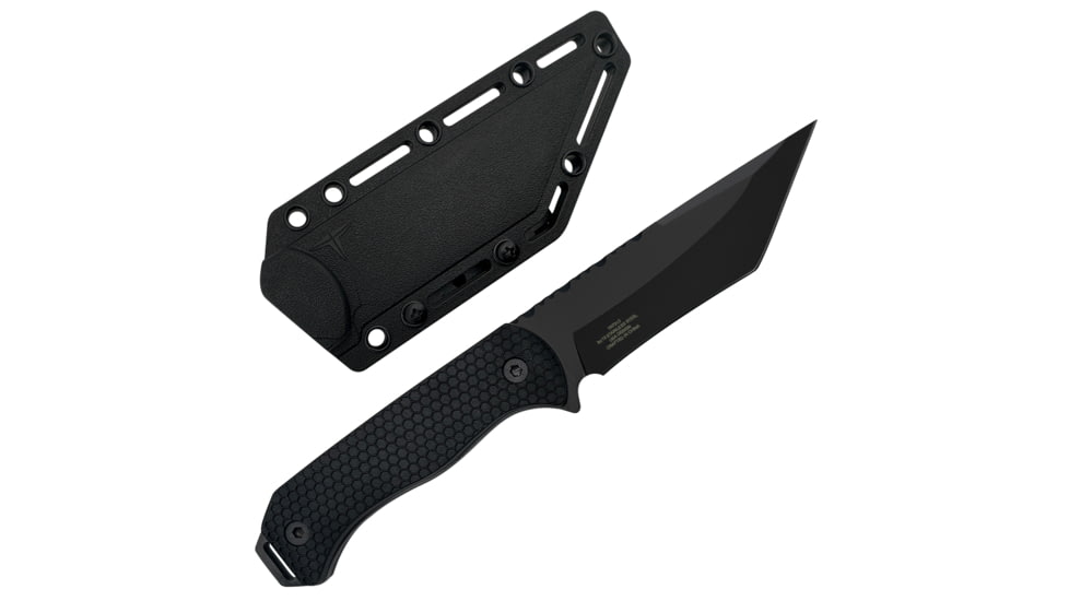 Takumitak Scalpel Fixed Blade Knife, 4.5 in Blade , 3cr13, Black, TKF312