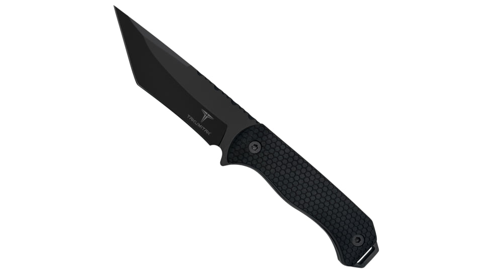 Takumitak Scalpel Fixed Blade Knife, 4.5 in Blade , 3cr13, Black, TKF312