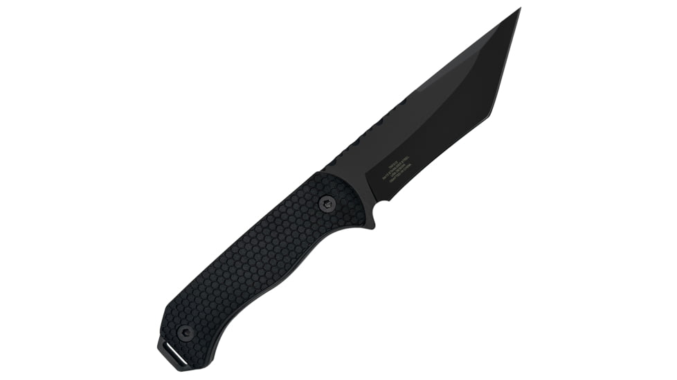 Takumitak Scalpel Fixed Blade Knife, 4.5 in Blade , 3cr13, Black, TKF312
