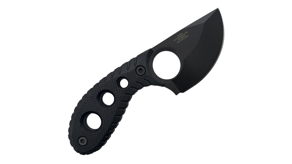 Takumitak Skinner Fixed Blade Knife, 2.5 in Blade , 3cr13, Black, TKF3S01