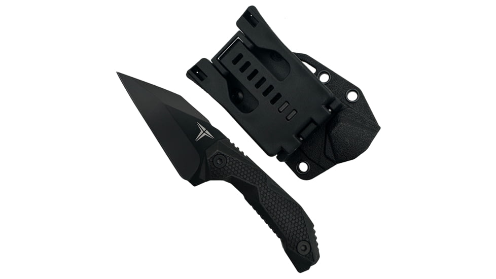 Takumitak Sparky Fixed Blade Knife, 2.9in, 3Cr13 Blade, Wharncliffe, FRN, Black, TKF3S09