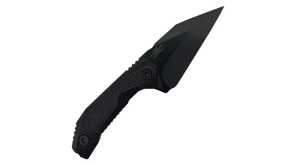 Takumitak Sparky Fixed Blade Knife, 2.9in, 3Cr13 Blade, Wharncliffe, FRN, Black, TKF3S09