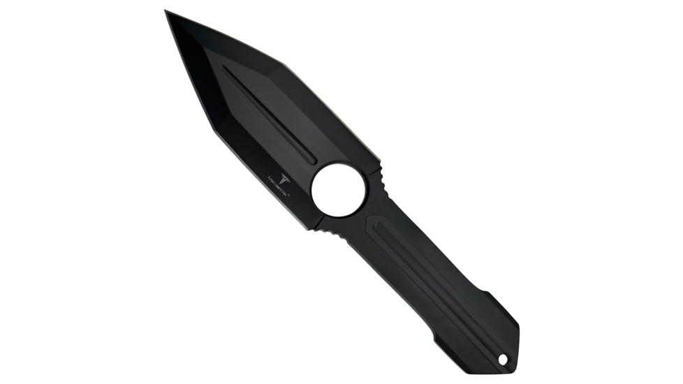 Takumitak Steel Rain Fixed Blade Knife, 4.63 in Blade , 3cr13, Black, TKF314