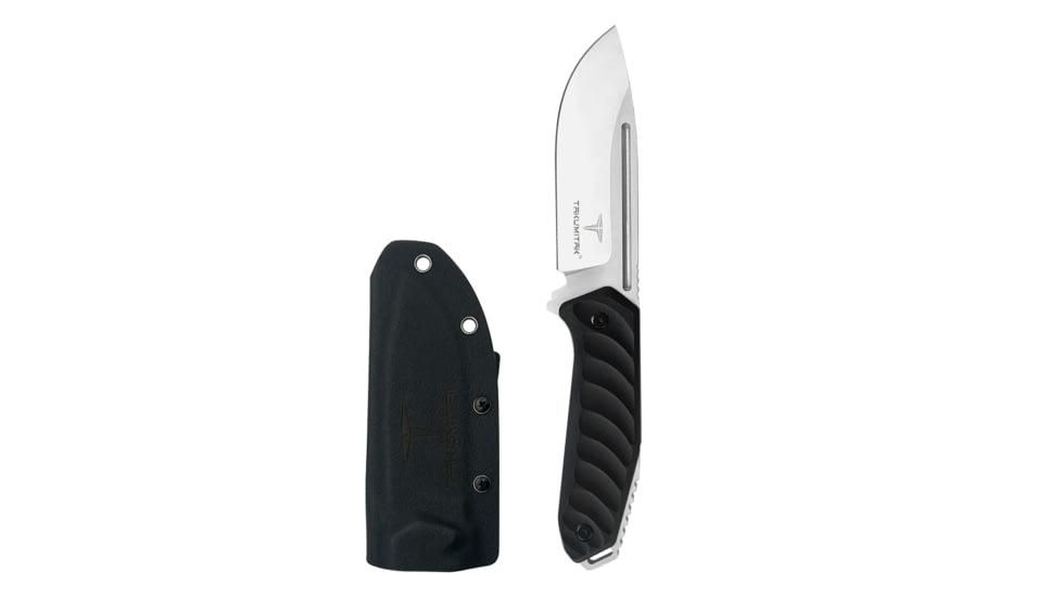 Takumitak Takumi Fixed Blade Knife, 4.5in, D2, Drop Point, G10 Handle, Silver, TKF208SL