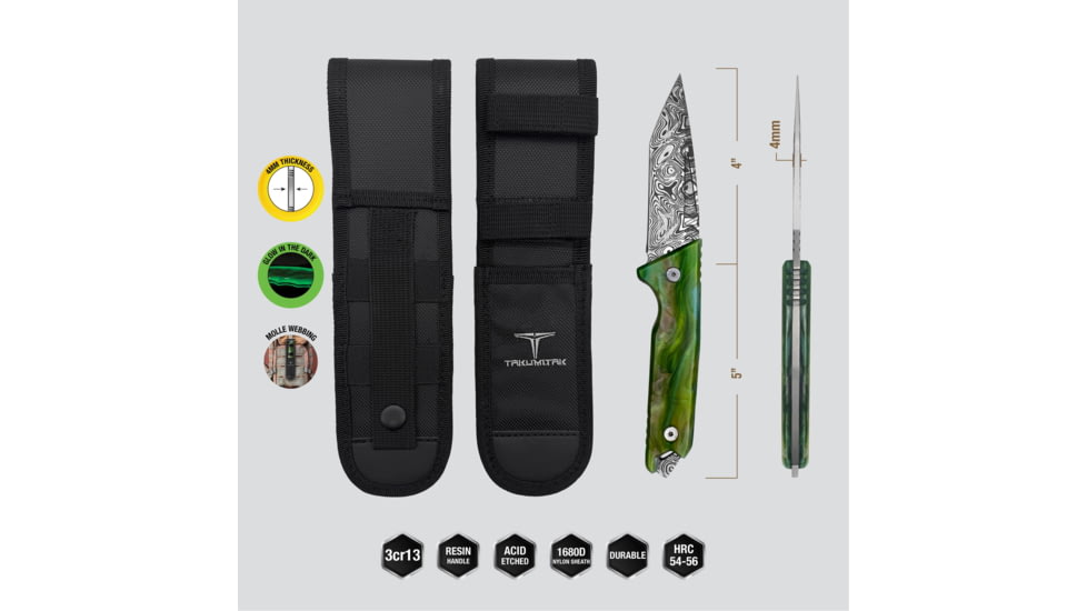 Takumitak Bloodstrike 4in Fixed Blade Knife