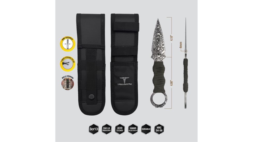 Takumitak Defender 4.1in Fixed Blade Knife