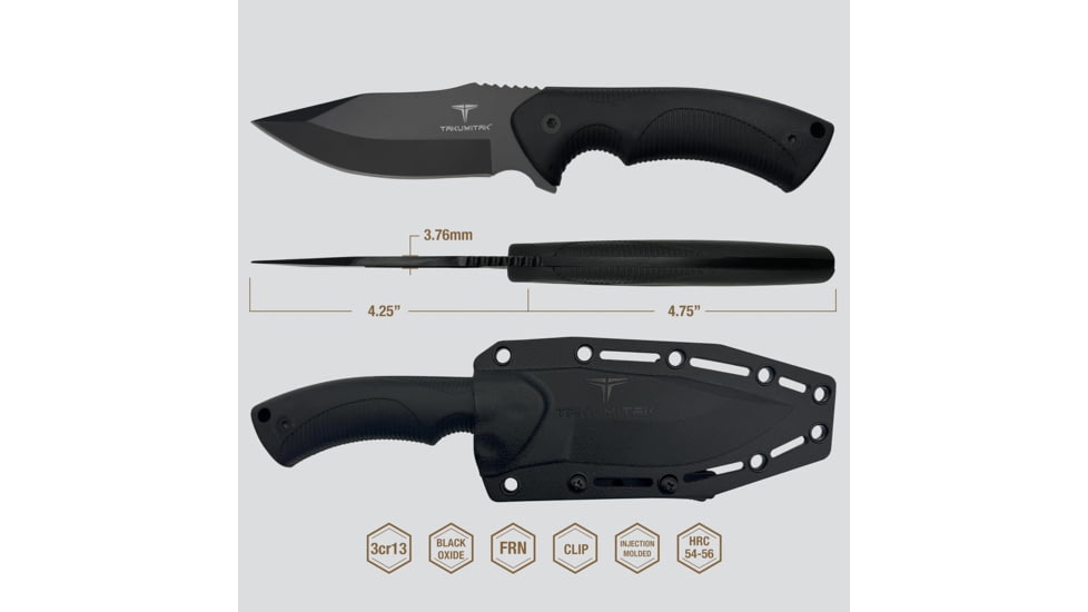 Takumitak Fit 4.25in Fixed Blade Knife