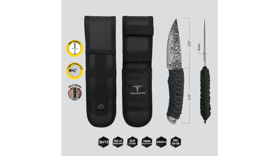 Takumitak Nighthawk 4.25in Fixed Blade Knife