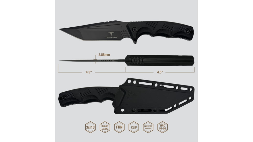 Takumitak Reaper 4.5in Fixed Blade Knife