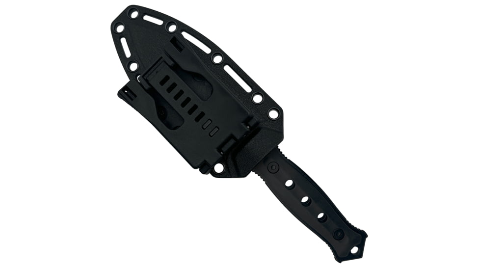 Takumitak Unrestricted Fixed Blade Knife, 4.5in, 3Cr13 Blade, Spear Point, FRN, Black, TKF316