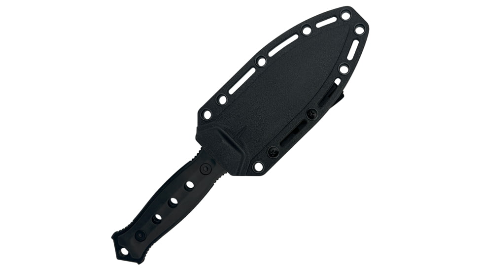 Takumitak Unrestricted Fixed Blade Knife, 4.5in, 3Cr13 Blade, Spear Point, FRN, Black, TKF316