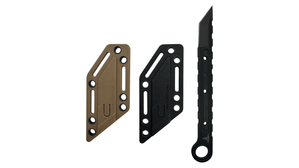 Takumitak Utility Fixed Blade Knife, 1.75 in Blade , 3cr13, Black, TKF3S05