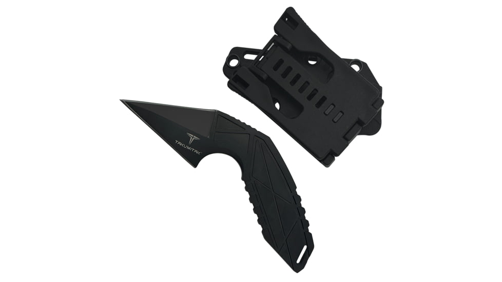 Takumitak Void Fixed Blade Knife, 2.5 in Blade , 3cr13, Black, TKF3S07