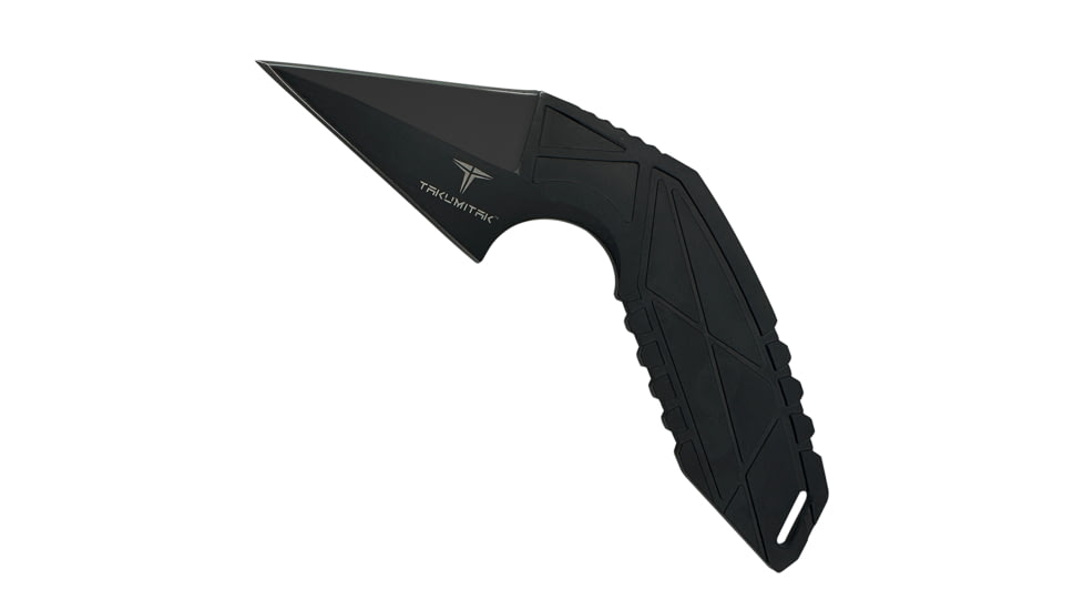Takumitak Void Fixed Blade Knife, 2.5 in Blade , 3cr13, Black, TKF3S07