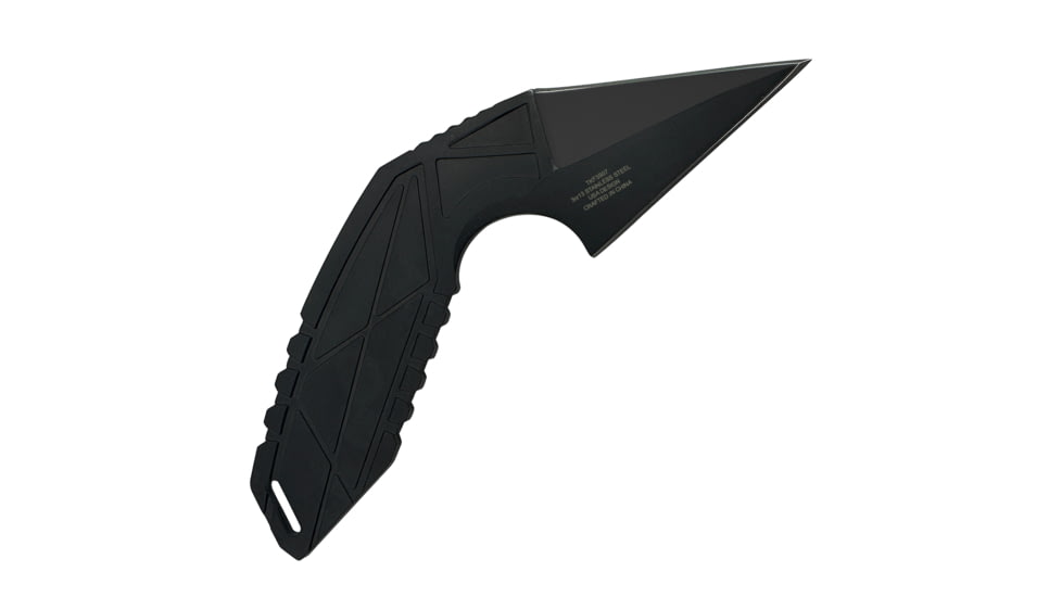 Takumitak Void Fixed Blade Knife, 2.5 in Blade , 3cr13, Black, TKF3S07