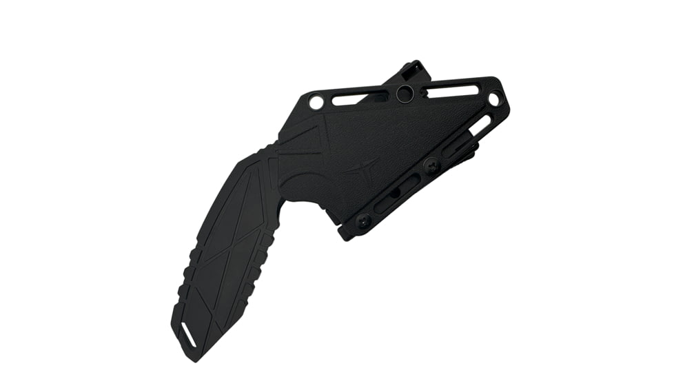 Takumitak Void Fixed Blade Knife, 2.5 in Blade , 3cr13, Black, TKF3S07