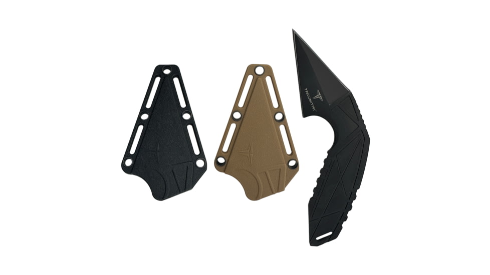 Takumitak Void Fixed Blade Knife, 2.5 in Blade , 3cr13, Black, TKF3S07