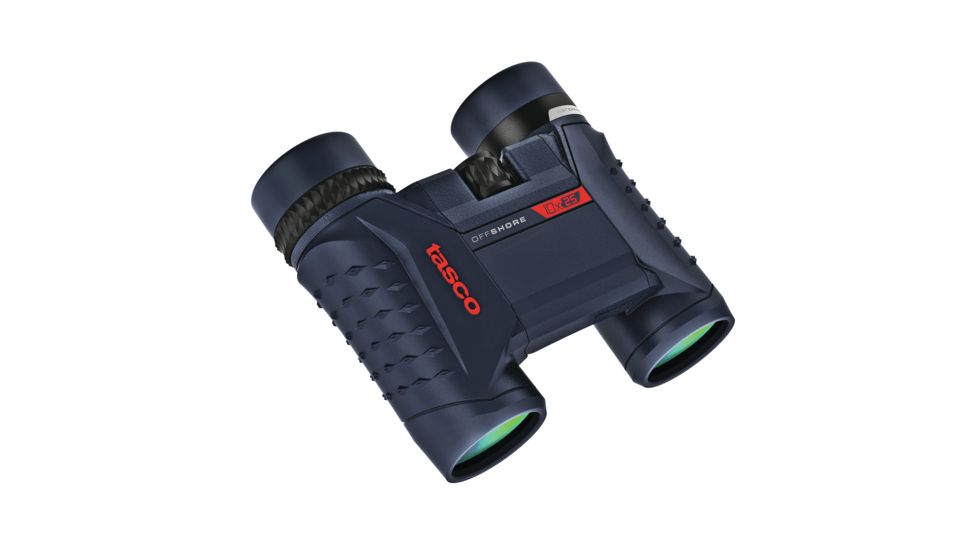 Tasco 10X25 Roof Waterproof Binoculars, Blue, 200125