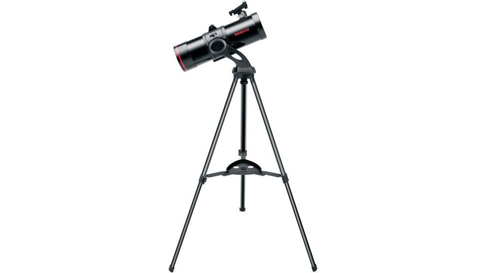 Tasco Spacestation Telescope 114x500mm Black Reflector ST Red Dot Finderscope,49114500