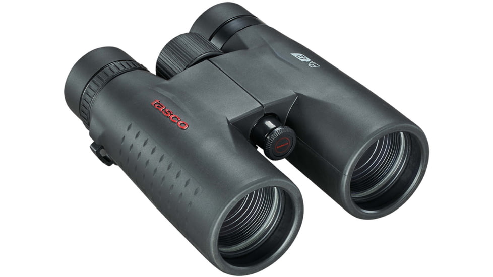 Tasco Essentials 8x42mm Roof Prism Binoculars, Black, ES8X42