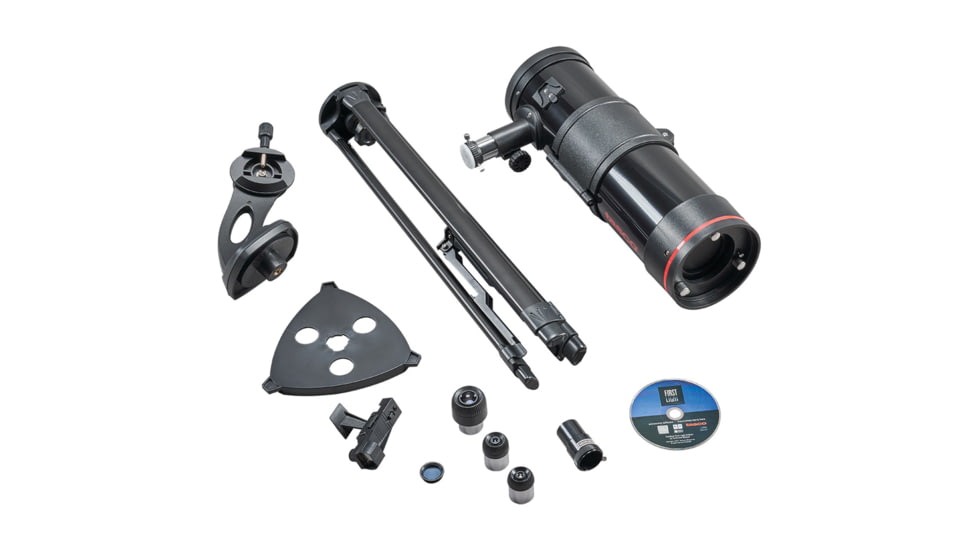 Tasco Spacestation Telescope 114x500mm Black Reflector ST Red Dot Finderscope,49114500