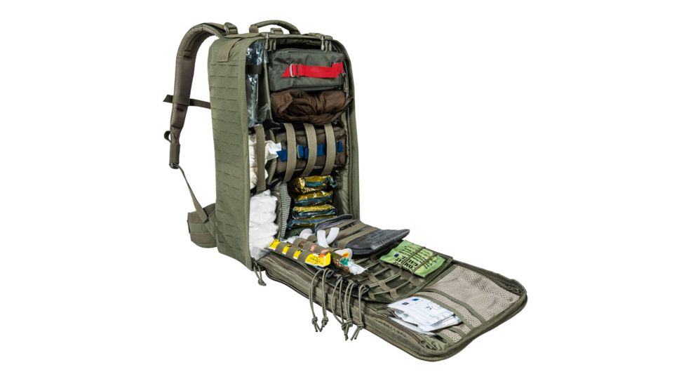 Tasmanian Tiger First Responder Move-On Pack MKII, 40 Liters Volume, 700D Cordura, Olive, TT-7897-331