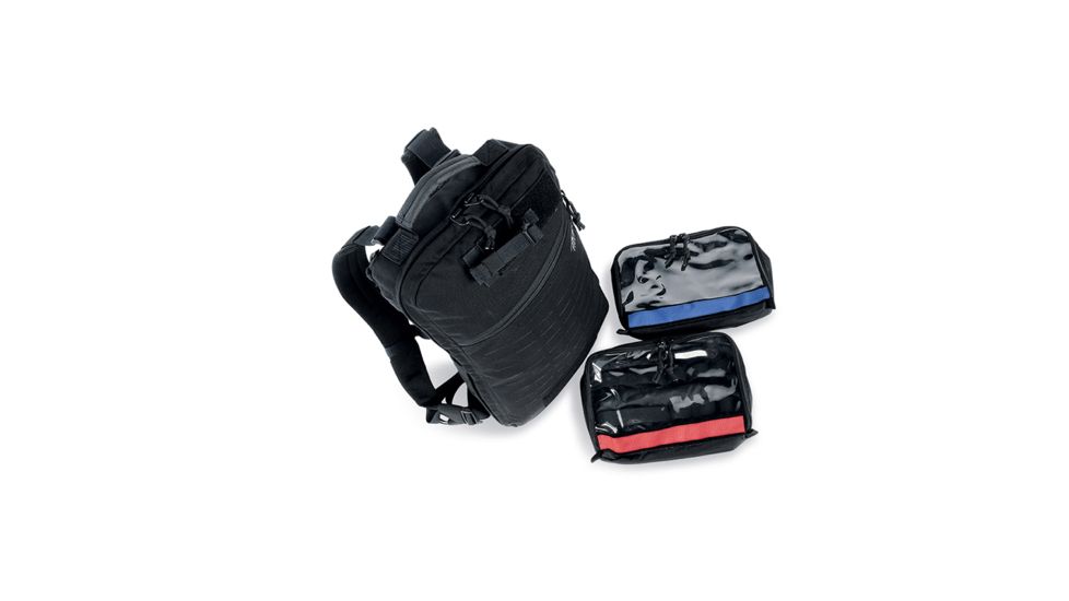 Tasmanian Tiger Medic Assault Pack MKII, 15 Liters Vo;ume, 700D Cordura, Black, TT-7618-040