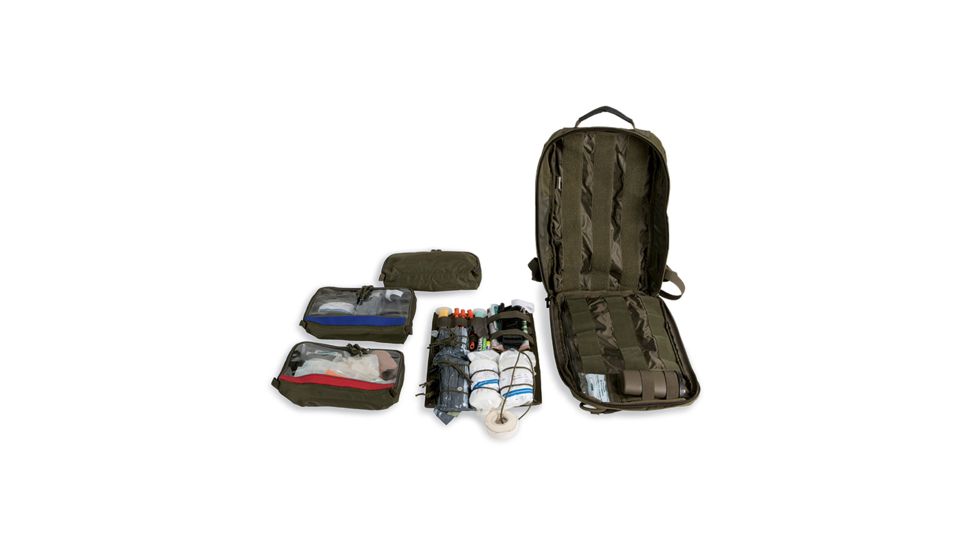 Tasmanian Tiger Medic Assault Pack MKII, 15 Liters Vo;ume, 700D Cordura, Olive, TT-7618-331